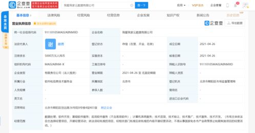 我愛(ài)我家投資成立云數(shù)據(jù)公司，注冊(cè)資本5000萬(wàn)元，聚焦應(yīng)用軟件服務(wù)
